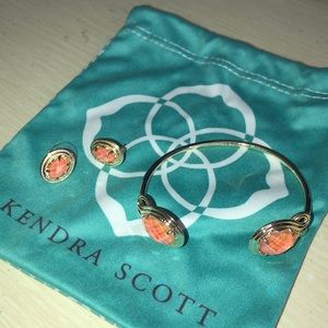 Kendra Scott Earrings/Cuff set